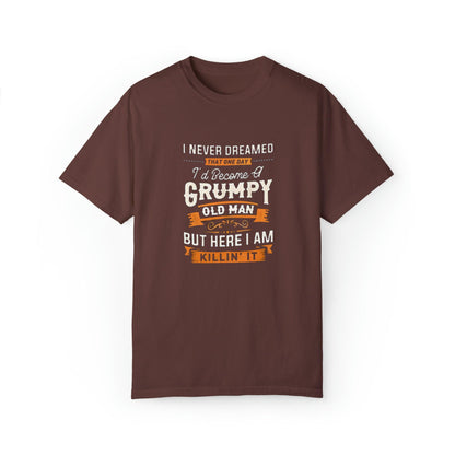 Grumpy and Proud: The Bold T-Shirt for Seniors with Attitude - Pandaize