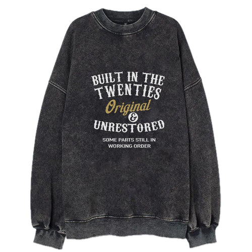 Built In The Twenties Orignal Unrestored All Parts In Working Order Vintage Sweatshirt