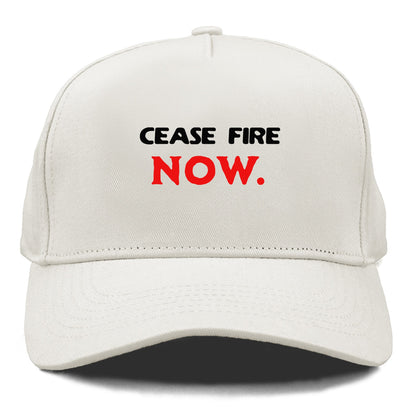 cease fire now Hat