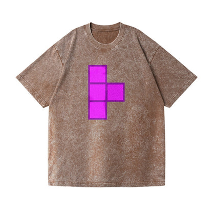 Retro 80s Tetris Blocks Purple Hat