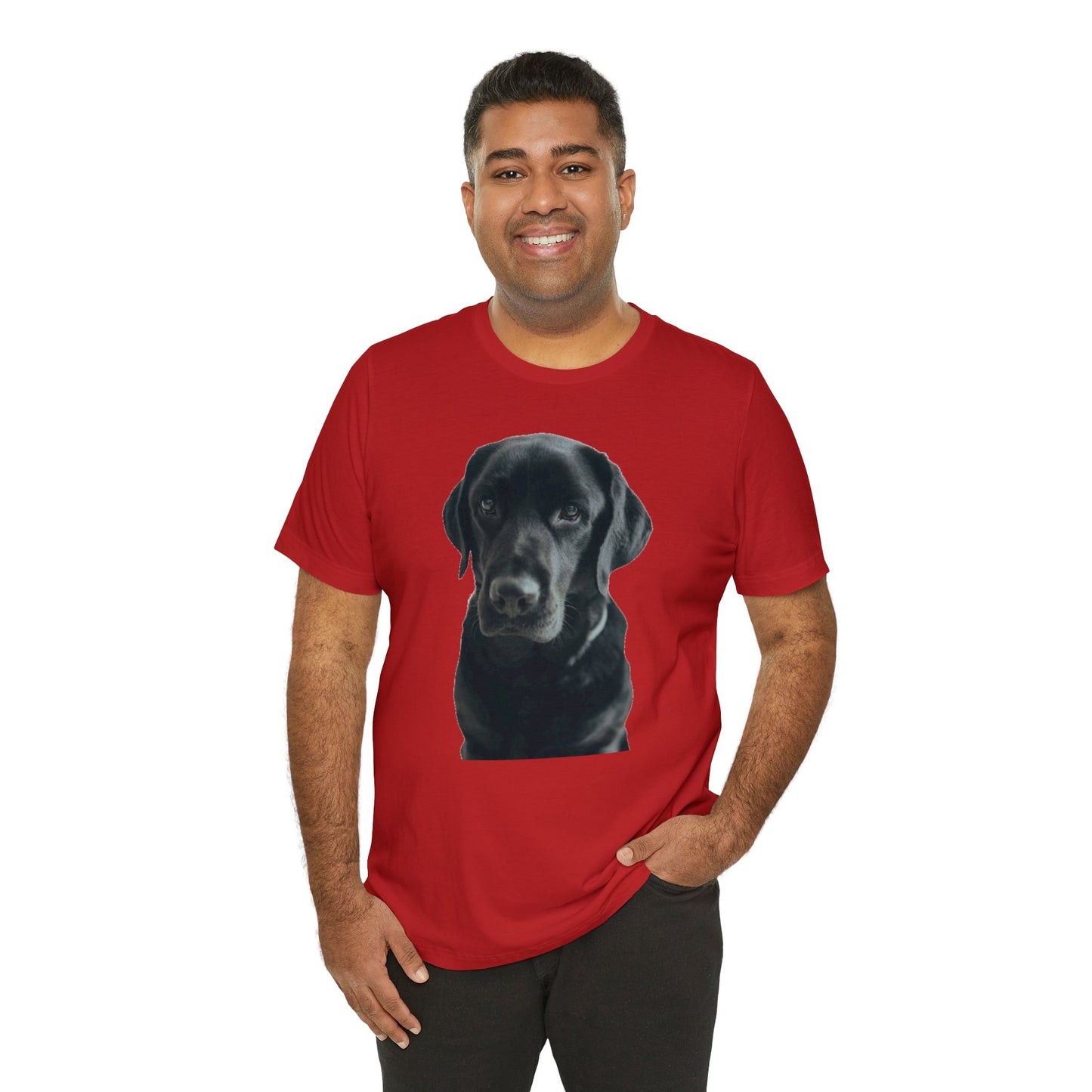 Camiseta de manga corta Black Labradors Unisex Jersey