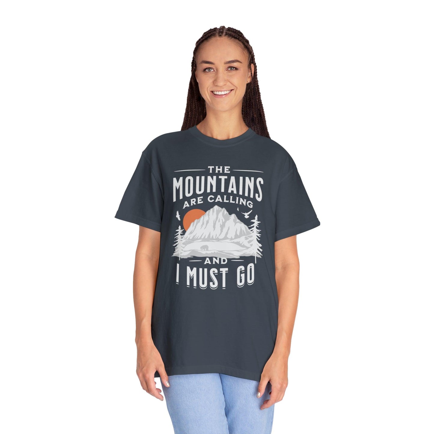 The Mountainous Wanderer: Answering the Call with Style T-Shirt - Pandaize