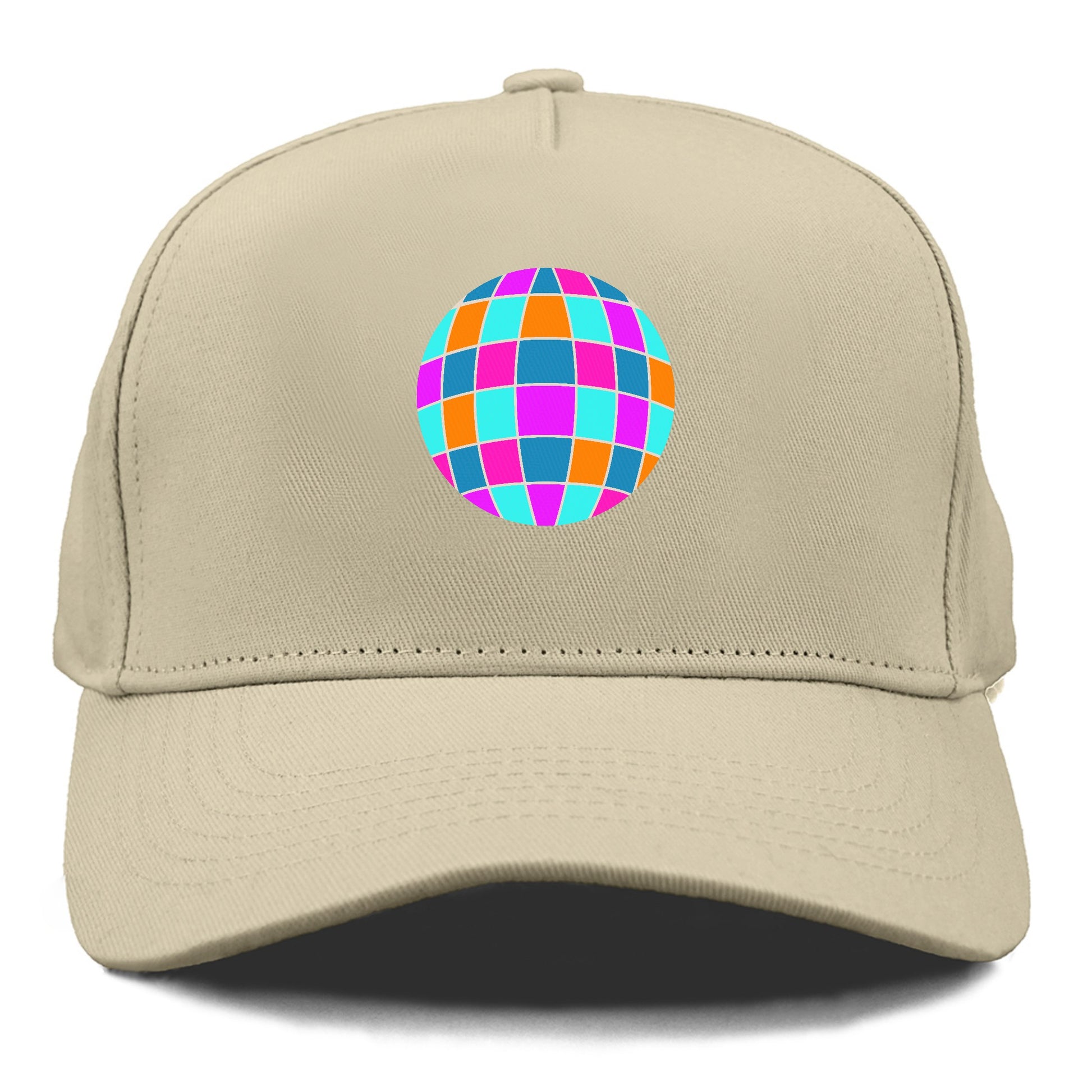 Retro 80s Disco Ball Hat