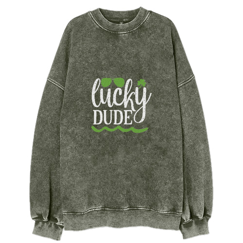 Lucky Dude 2 Vintage Sweatshirt