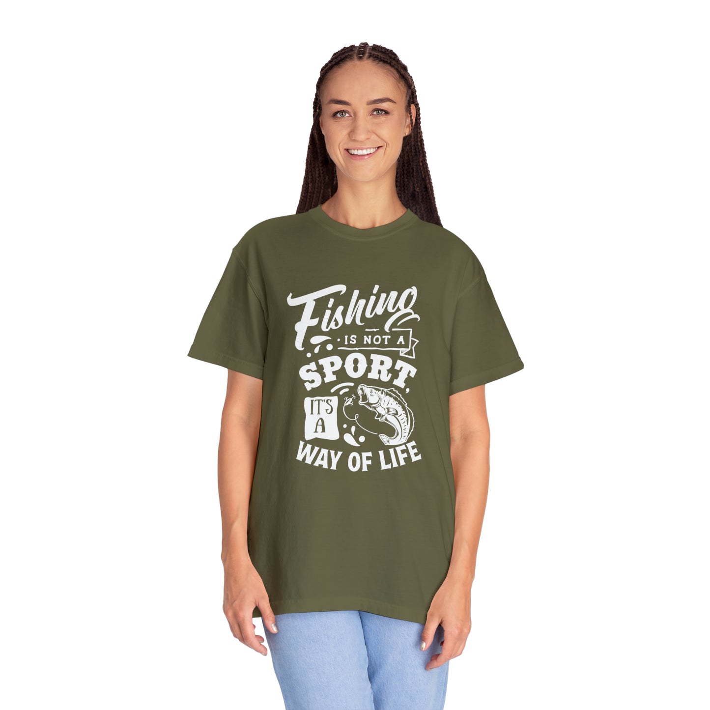 Camiseta "La pesca no es un deporte, es una forma de vida"