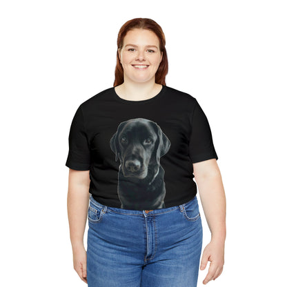 Camiseta de manga corta Black Labradors Unisex Jersey