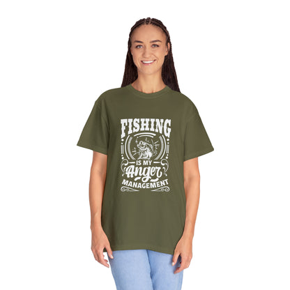 "Fishing is My Anger Management" T-Shirt