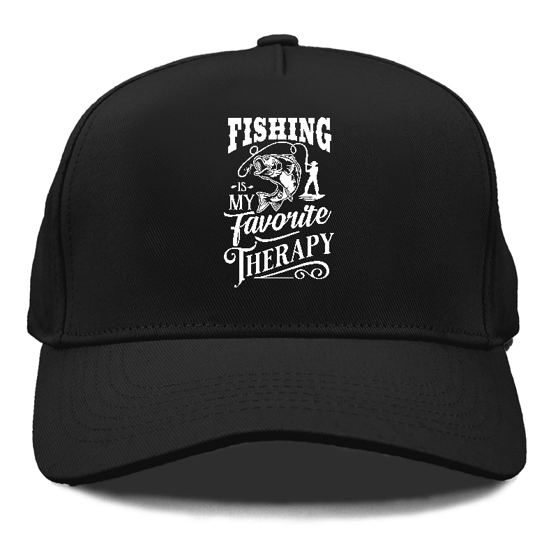 Fishing is my favorite therapy Hat