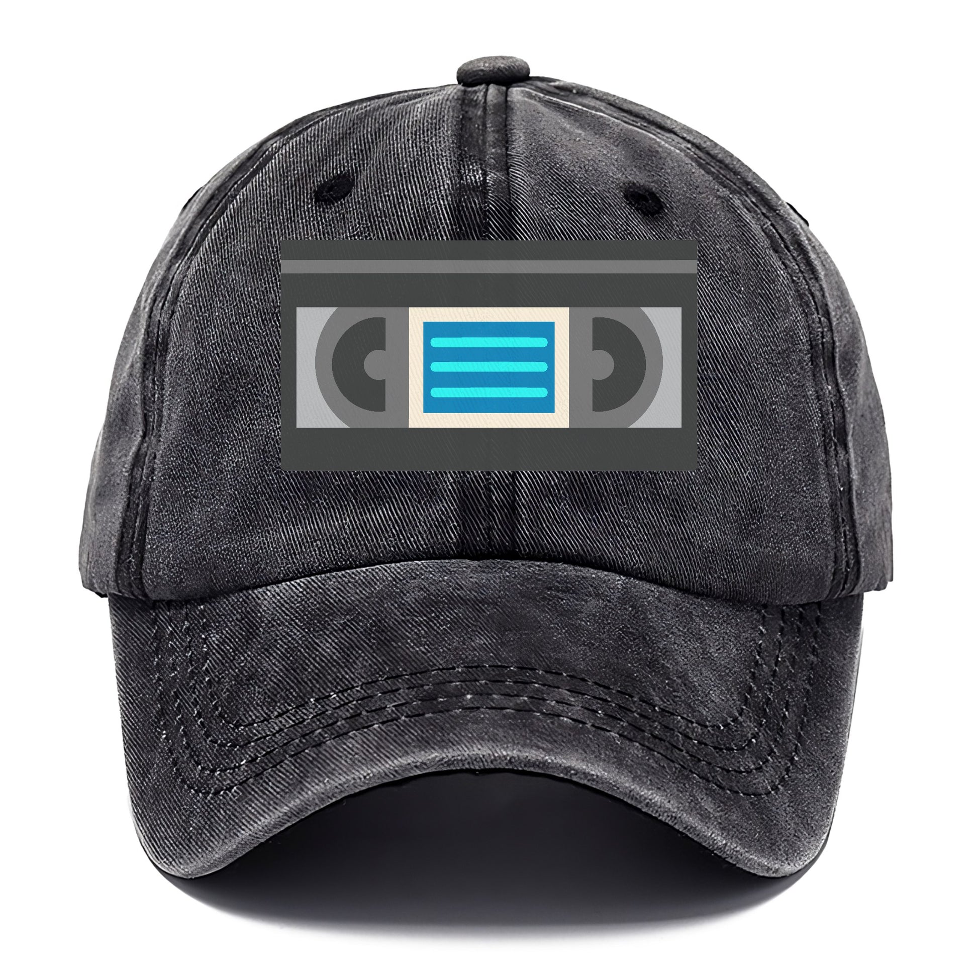 Retro 80s VHS Tape Blue Hat