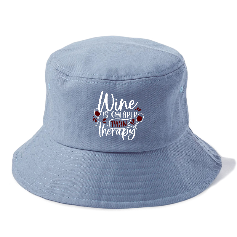 wine is cheaper than therapy Hat