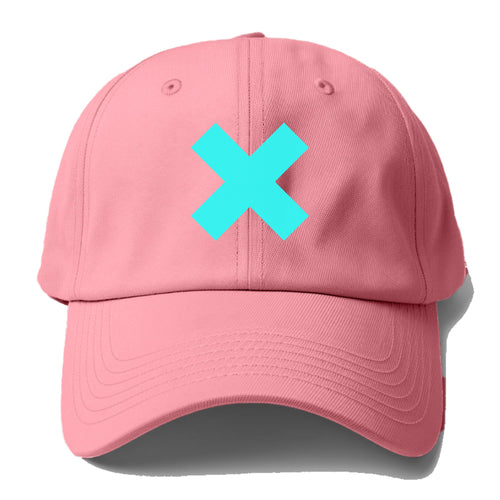 Retro 80s X Baseball Cap For Big Heads