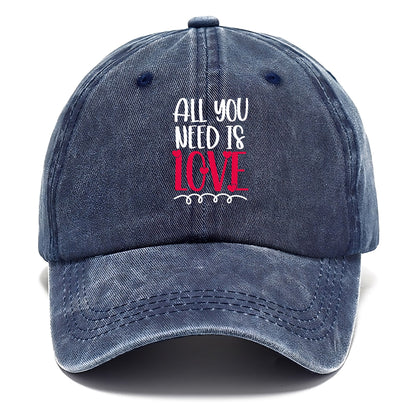 all you need is love Hat