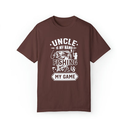 Embrace the Outdoors: 'Uncle' – More than a Title, It's a Lifestyle Fishing T-Shirt