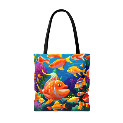 Aquí Fishy Fishy Fishy Tote Bag (AOP)