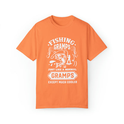 Cooler Than Average: Fishing Enthusiast Grandpa T-Shirt