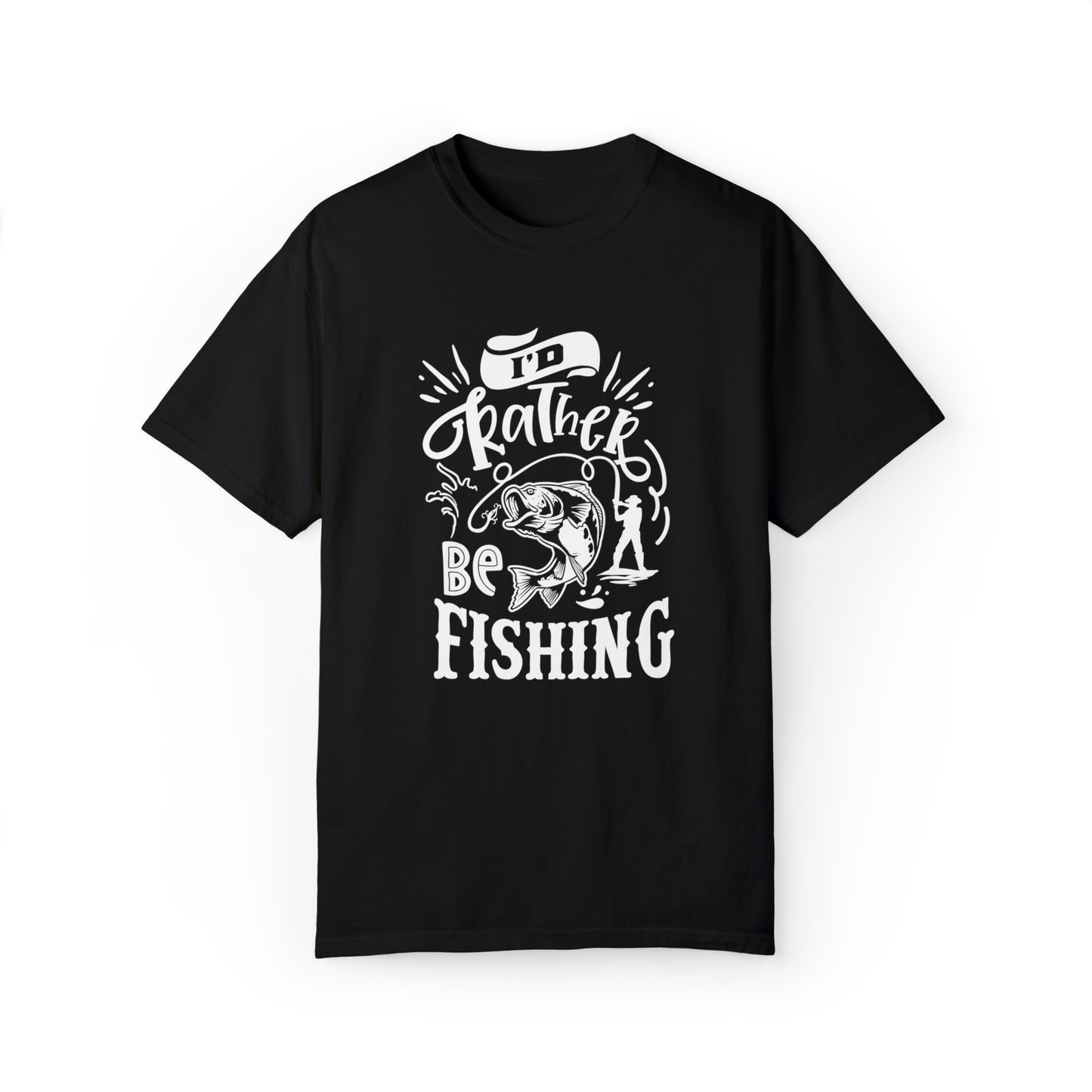 Abraza tu pasión: camiseta 'Preferiría estar pescando'