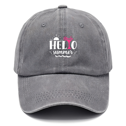 Hello summer 3 Hat