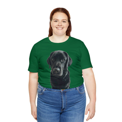 Camiseta de manga corta Black Labradors Unisex Jersey