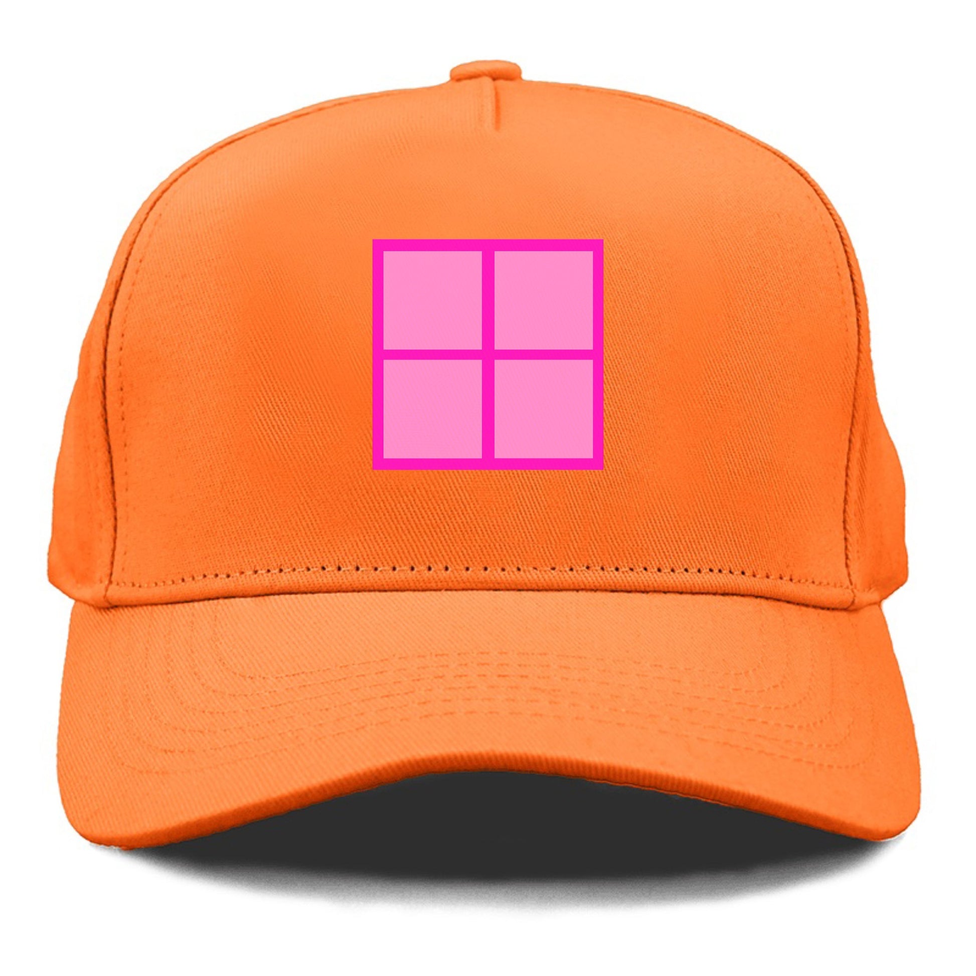 Retro 80s Tetris Blocks Pink Hat