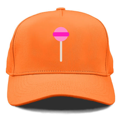 Retro 80s Lollipop Pink Hat