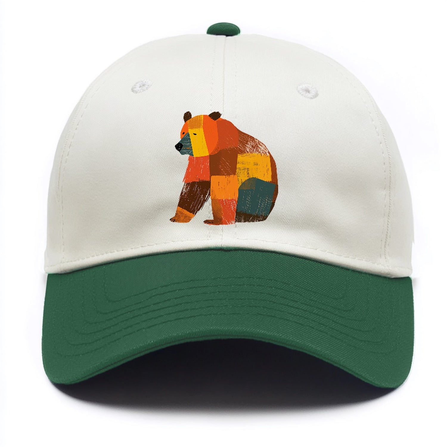 Patchwork Bear Hat