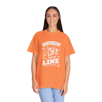 On the Line T-shirt: Please Hold, I'm on the Other Line