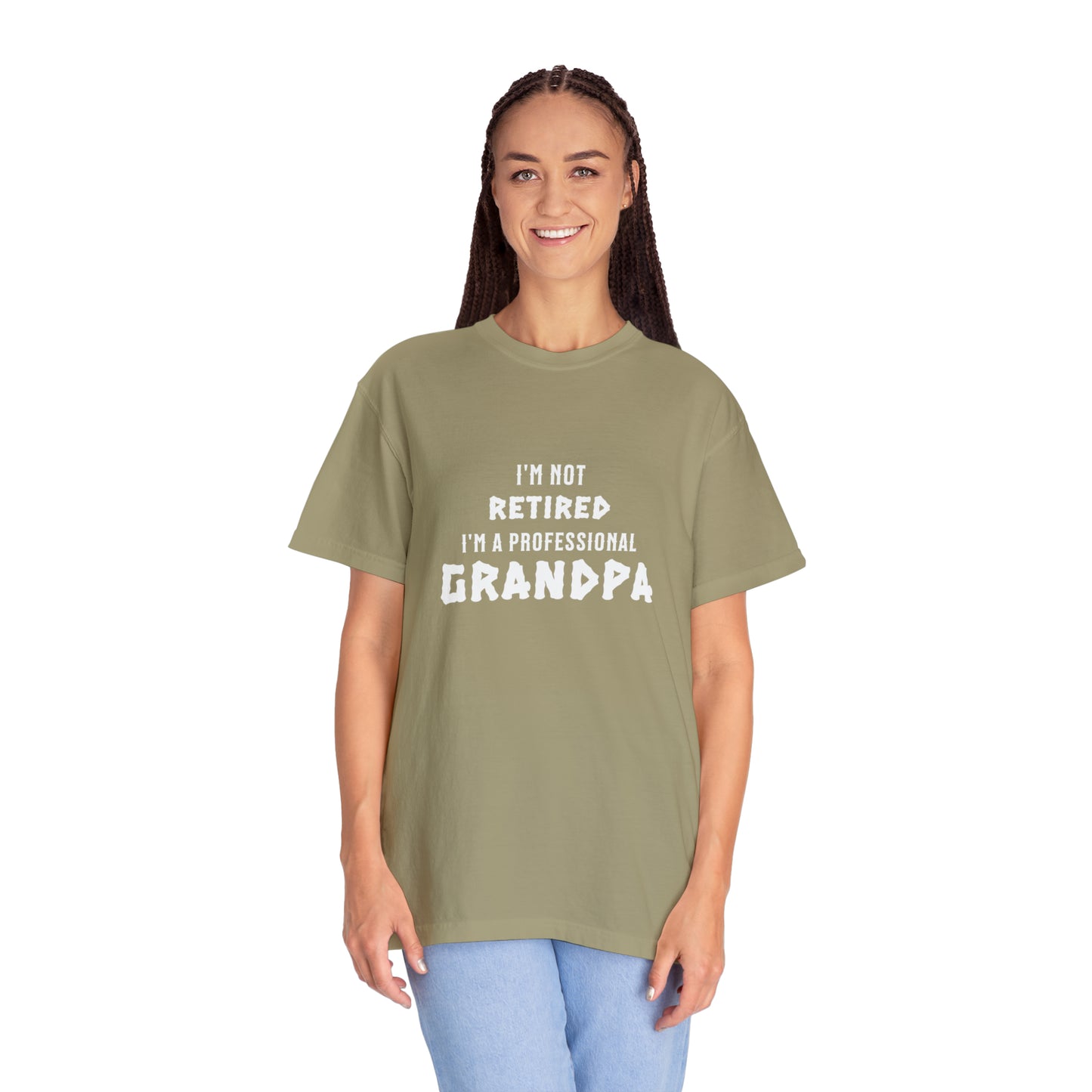 "I'm Not Retired, I'm a Professional Grandpa" T-Shirt: The Hat for Proud Grandfathers