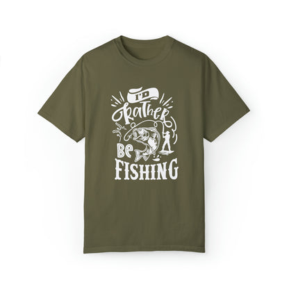 Embrace Your Passion: 'I'd Rather Be Fishing' T-Shirt