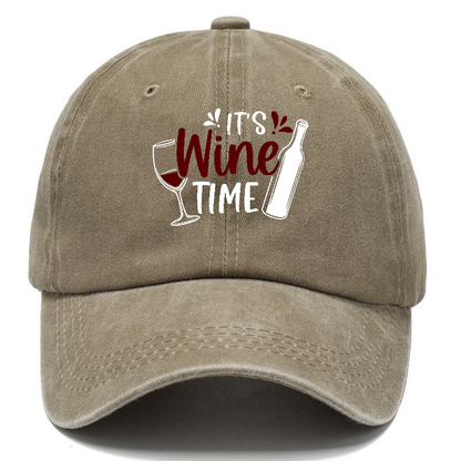 it's wine time Hat