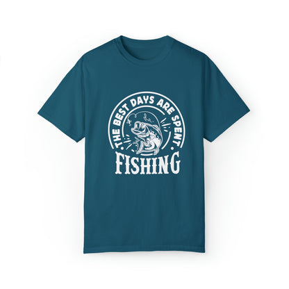 Reel in the Fun with Our Best Days are Spent Fishing T-Shirt!