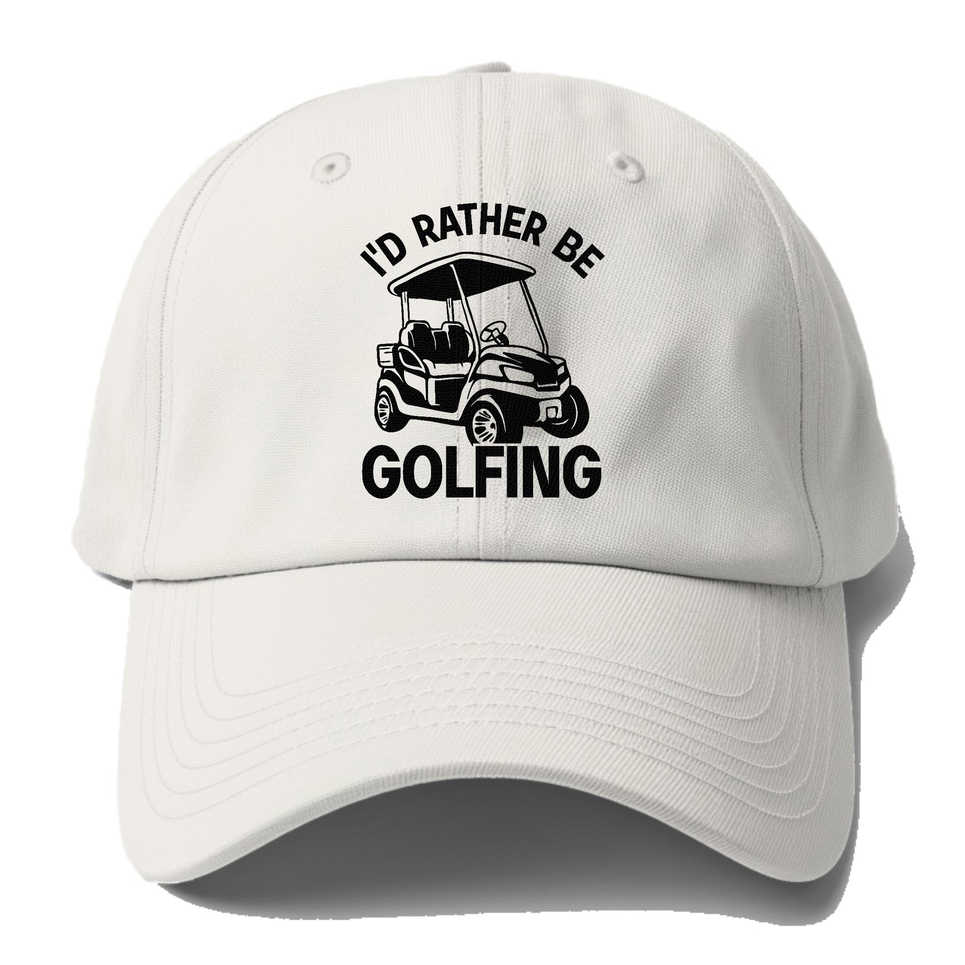 I'd Rather Be Golfing Hat