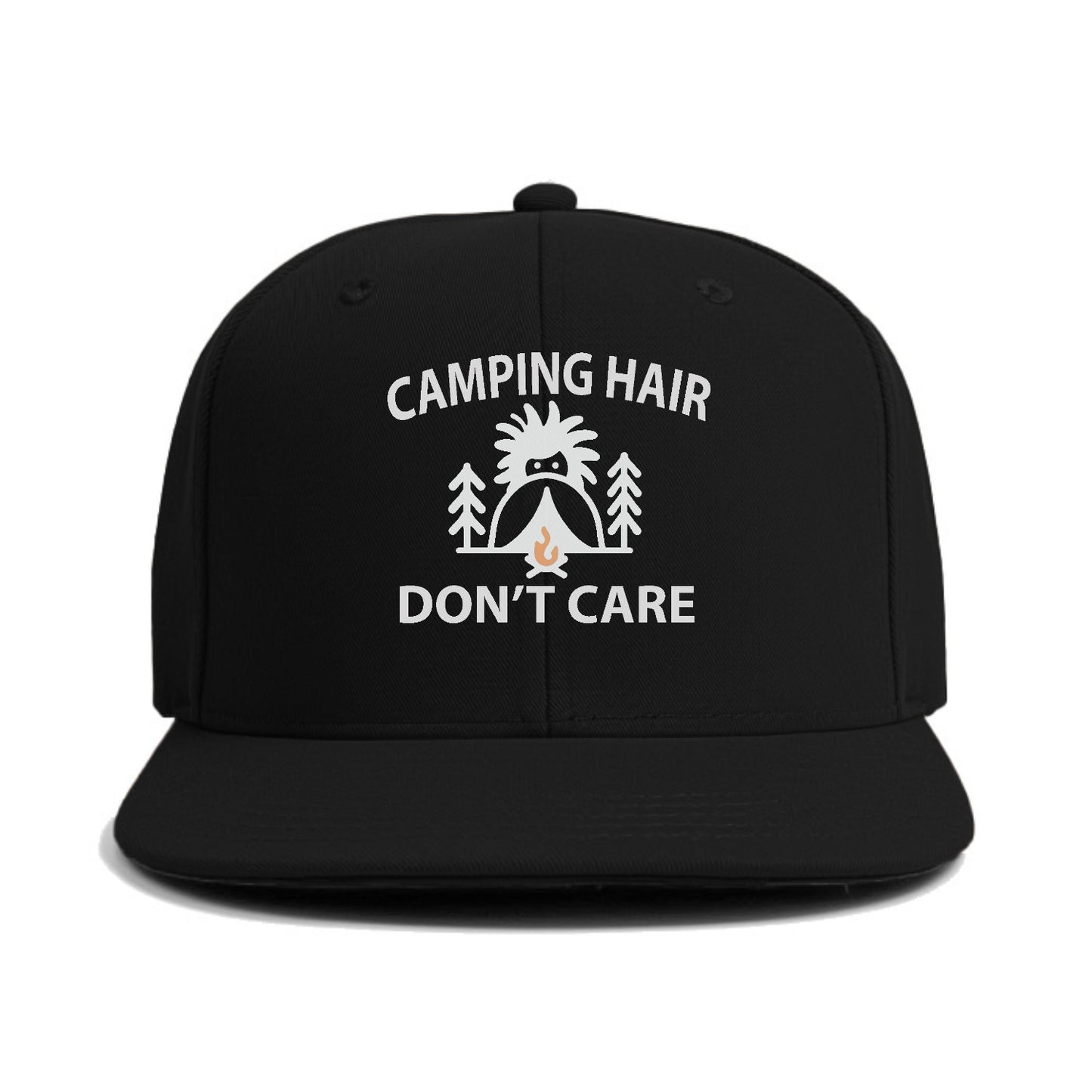 camping hair don't care Hat