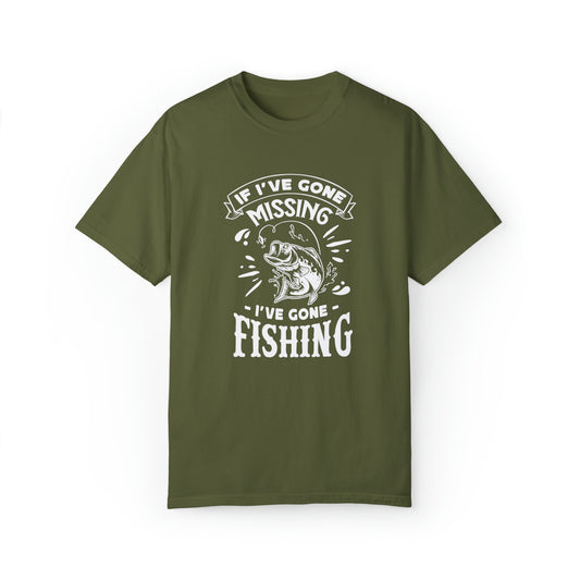 Adventure Awaits: 'If I've Gone Missing, I've Gone Fishing' T-Shirt