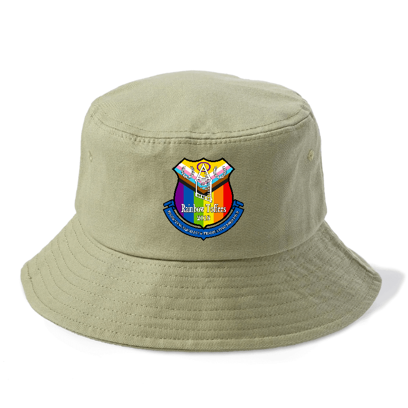 Rainbow Toffees Crest Transparent Finished Hat