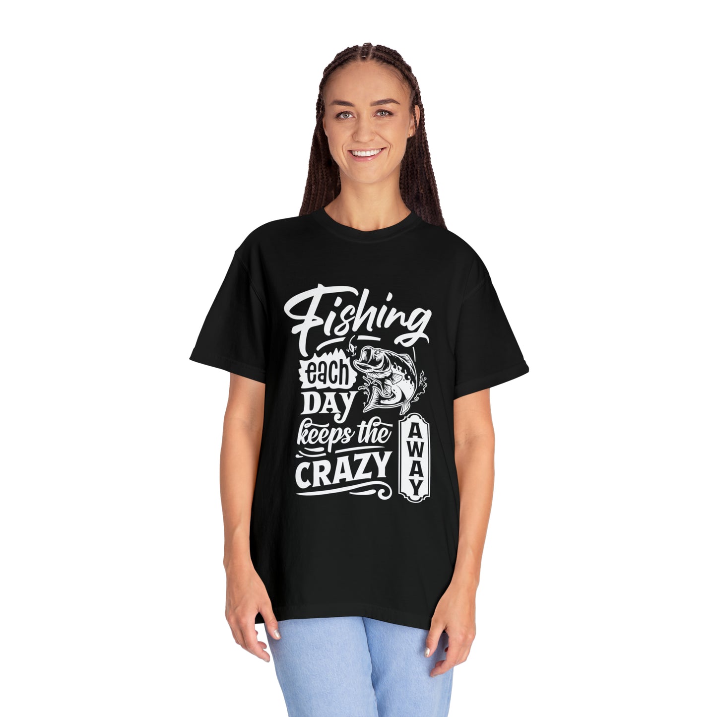 Stay Sane with Daily Fishing Adventures T-shirt