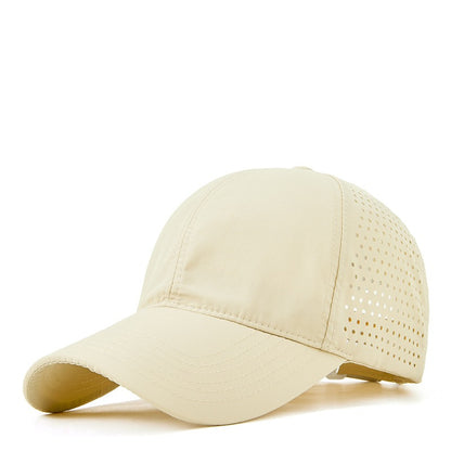 Pandaize Gorra de béisbol unisex de secado rápido con malla, gorra de protección solar de verano de nailon