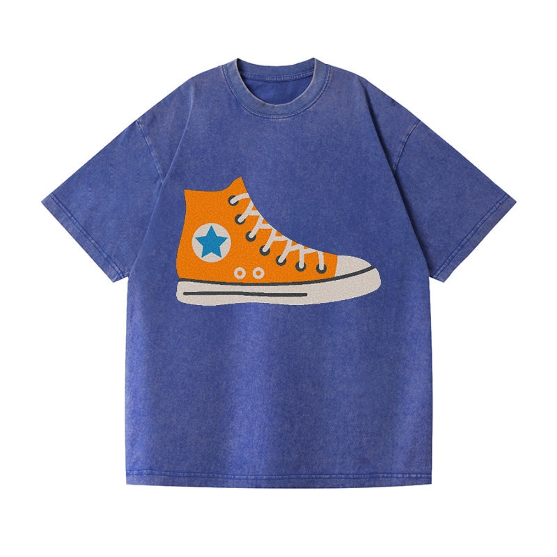 Retro 80s Converse Shoe Orange Hat