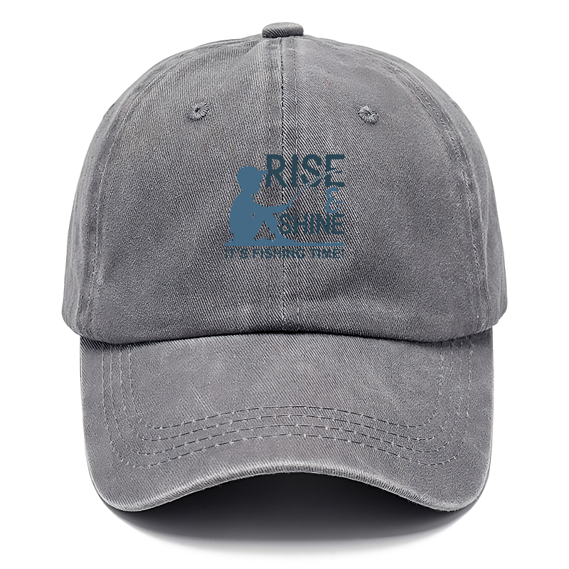 Rise & Shine it's fishing time Hat