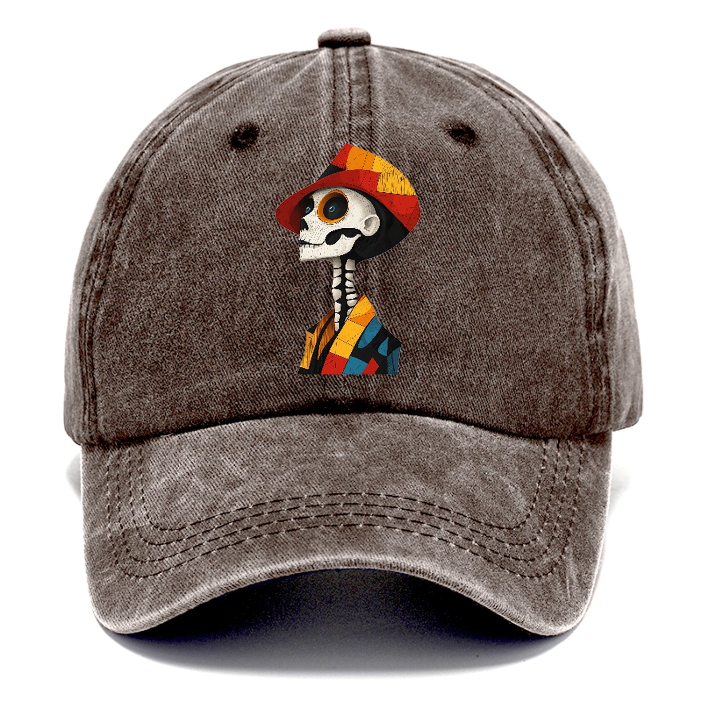 Vibrant Skeleton Hat