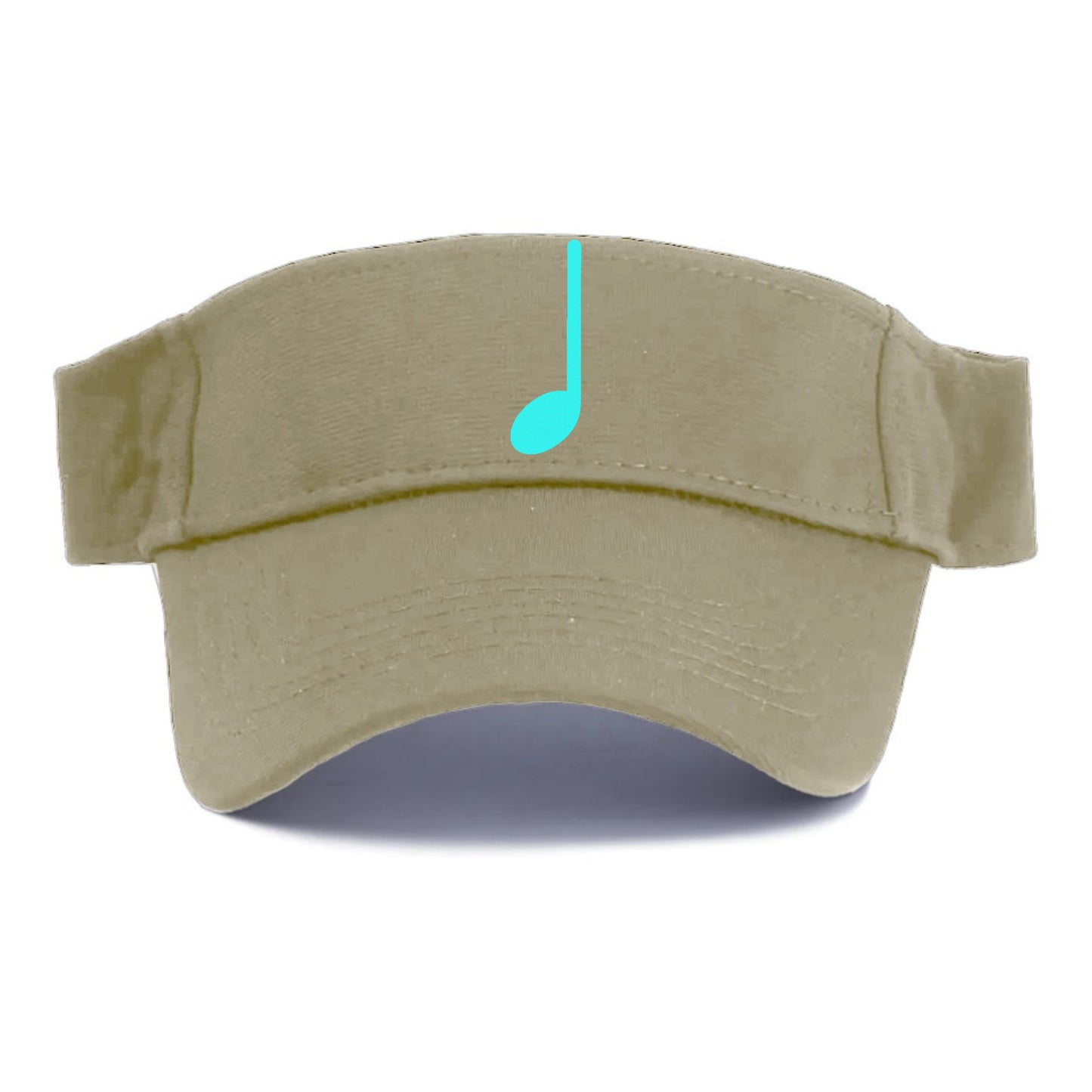 Retro 80s Music Note Blue Hat