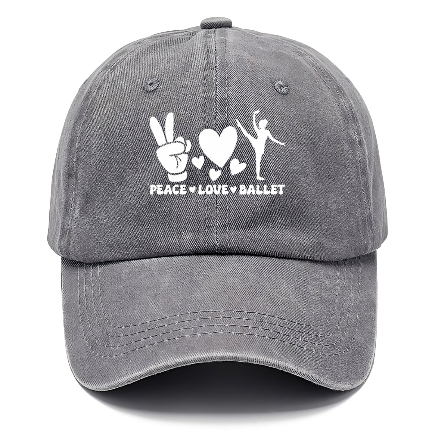 peace love ballet Hat