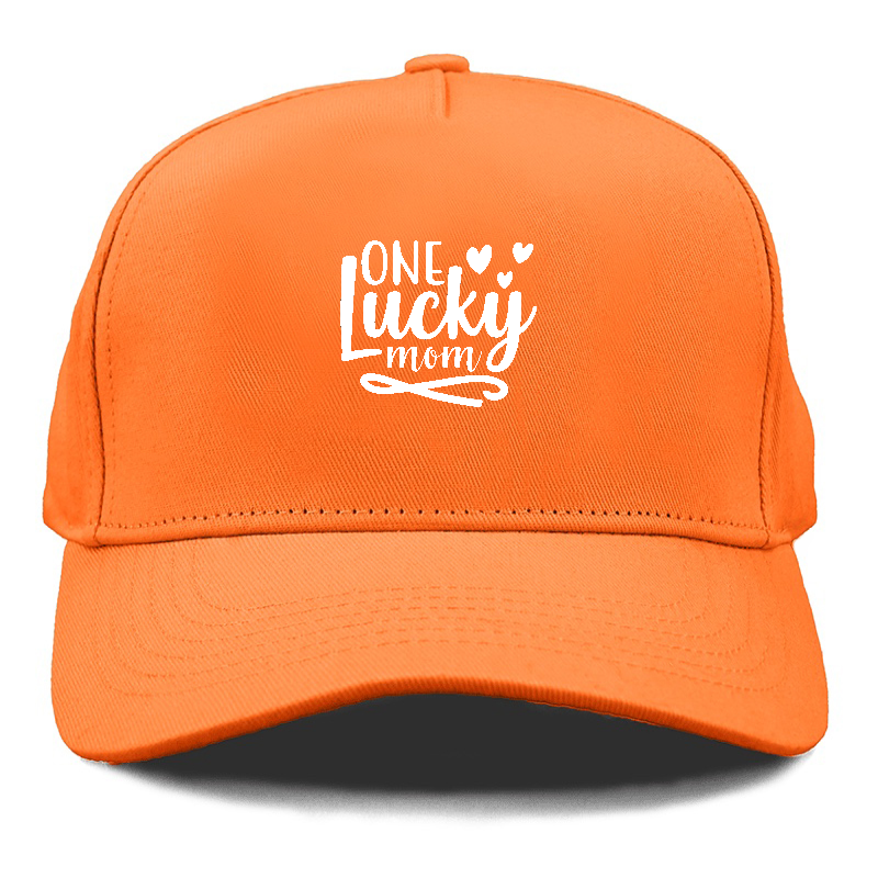 One lucky mom 1 Hat