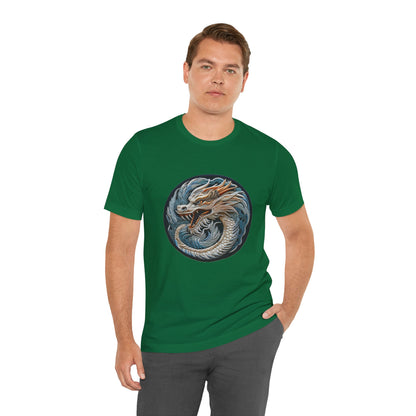 Camiseta de manga corta Dragon Zodiac Unisex Jersey