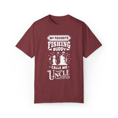 "Uncle's Best Fishing Buddy" T-shirt