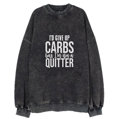 I'd Give Up Carbs But I'm Not A Quitter Hat