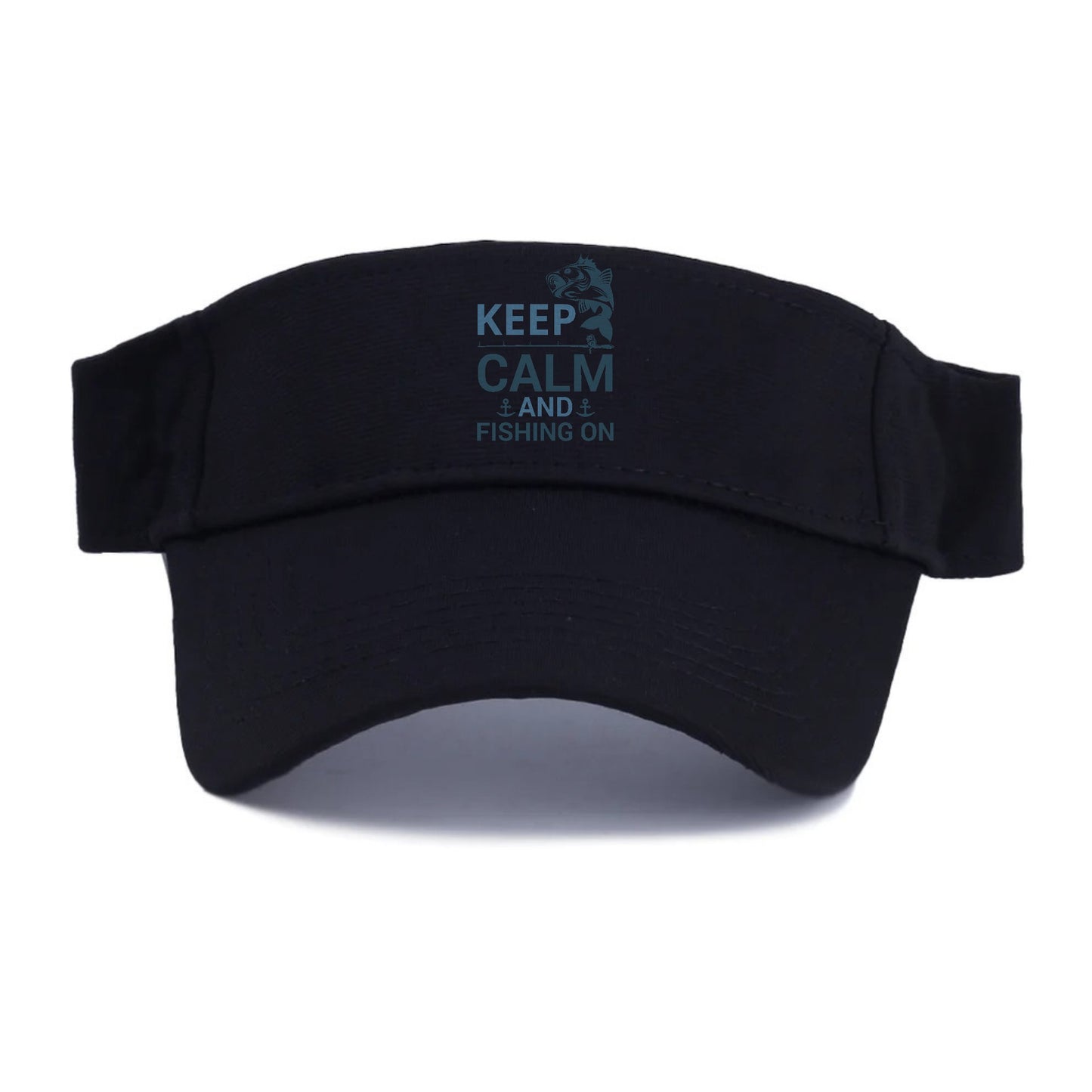 Keep calm and fishing on Hat