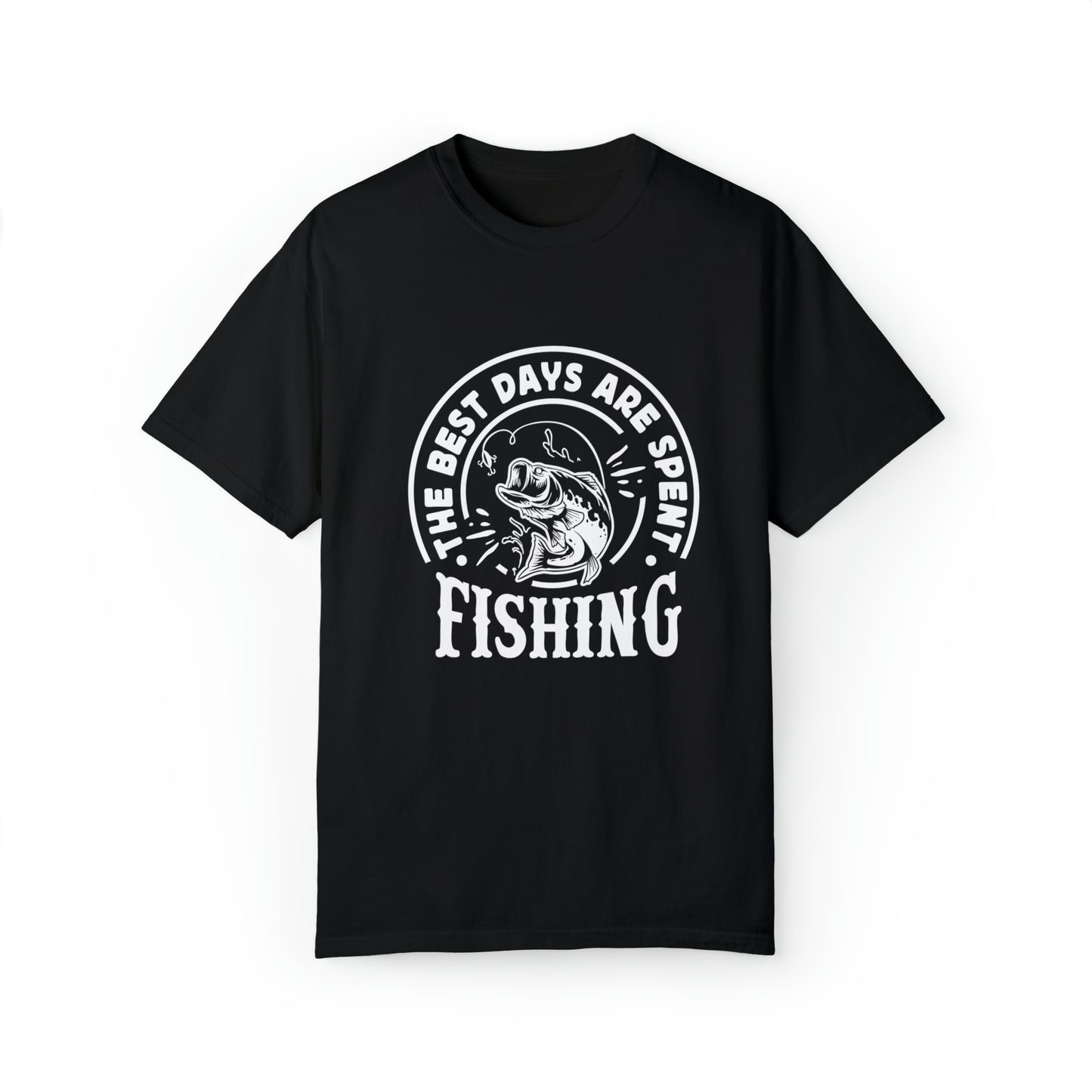 Reel in the Fun with Our Best Days are Spent Fishing T-Shirt!