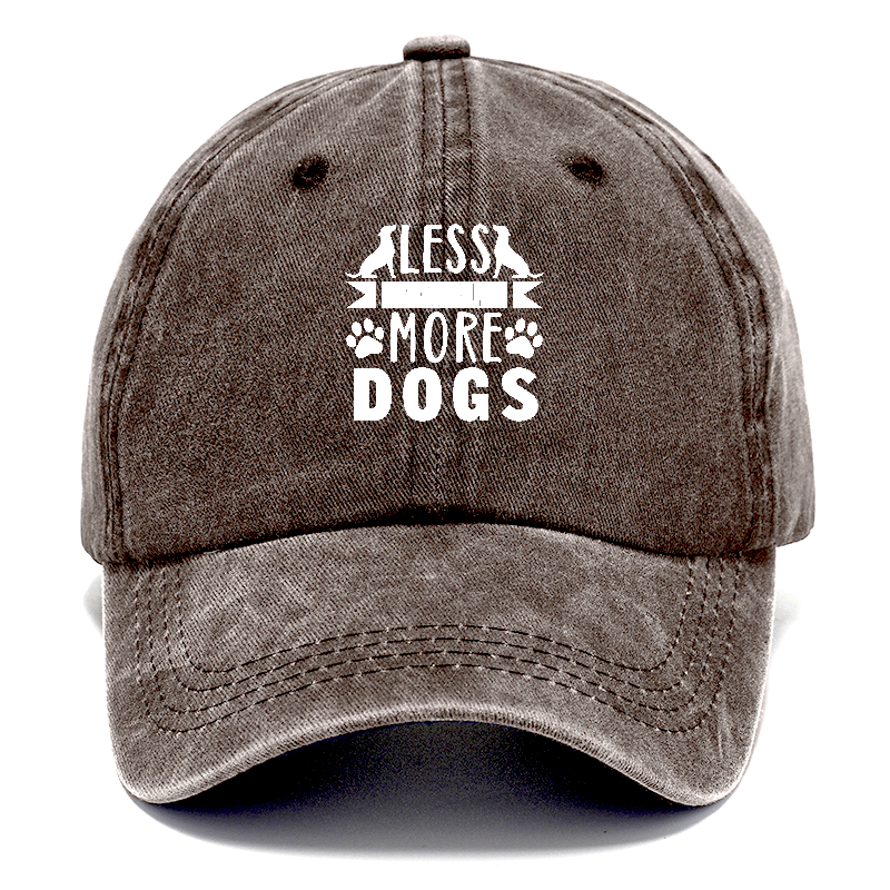 Less people more dogs Hat