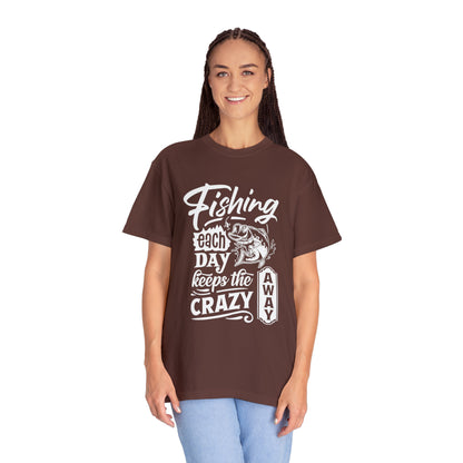 Stay Sane with Daily Fishing Adventures T-shirt