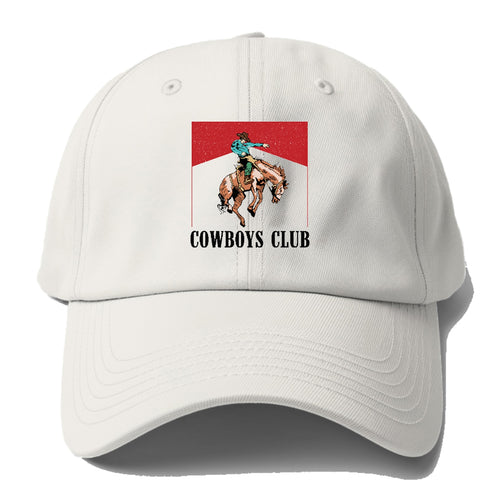 Cowboys Club Baseball Cap For Big Heads